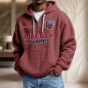 Liberty Flames Waffelstrick-Hoodie