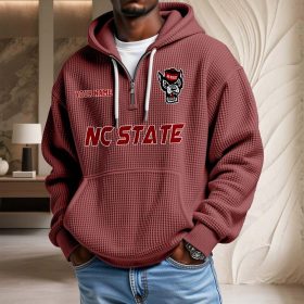 North Carolina State Wolfpack Waffelstrick-Hoodie