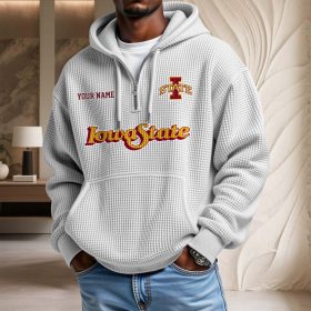 Iowa State Cyclones Waffelstrick-Hoodie