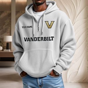 Vanderbilt Commodores Waffelstrick-Hoodie