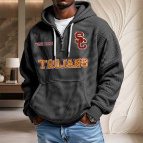 Usc Trojans Waffelstrick-Hoodie