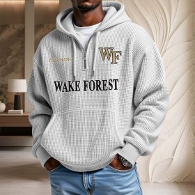 Wake Forest Demon Deacons Waffelstrick-Hoodie