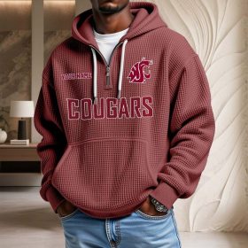 Washington State Cougars Waffelstrick-Hoodie