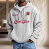Utah Utes Waffelstrick-Hoodie