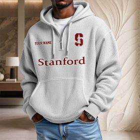 Stanford Waffelstrick-Hoodie
