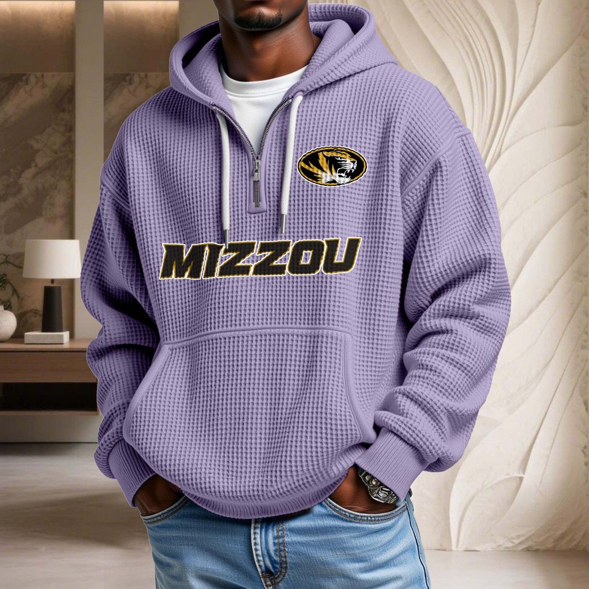 Missouri Tigers Waffelstrick-Hoodie – Bild 10