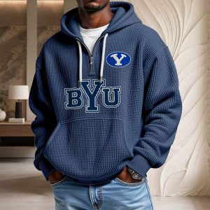 BYU Cougars Waffelstrick-Hoodie
