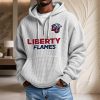 Liberty Flames Waffelstrick-Hoodie