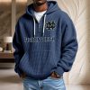 Notre Dame Fighting Irish Waffelstrick-Hoodie