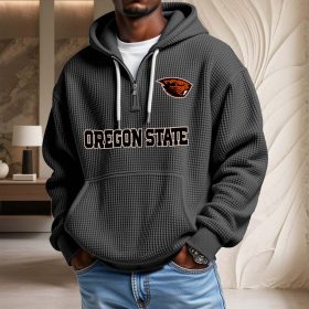 Oregon State Waffelstrick-Hoodie