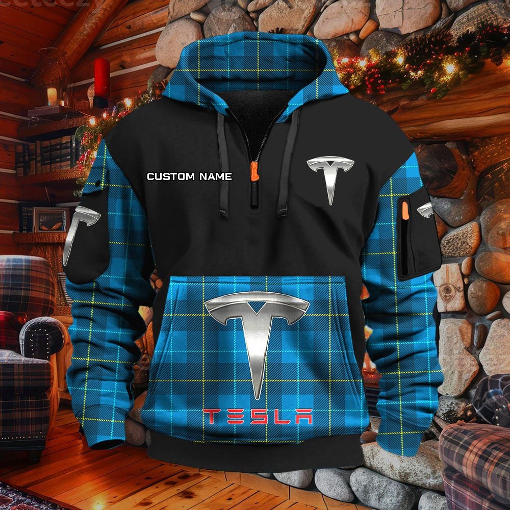 Tesla Hoodie – Bild 7