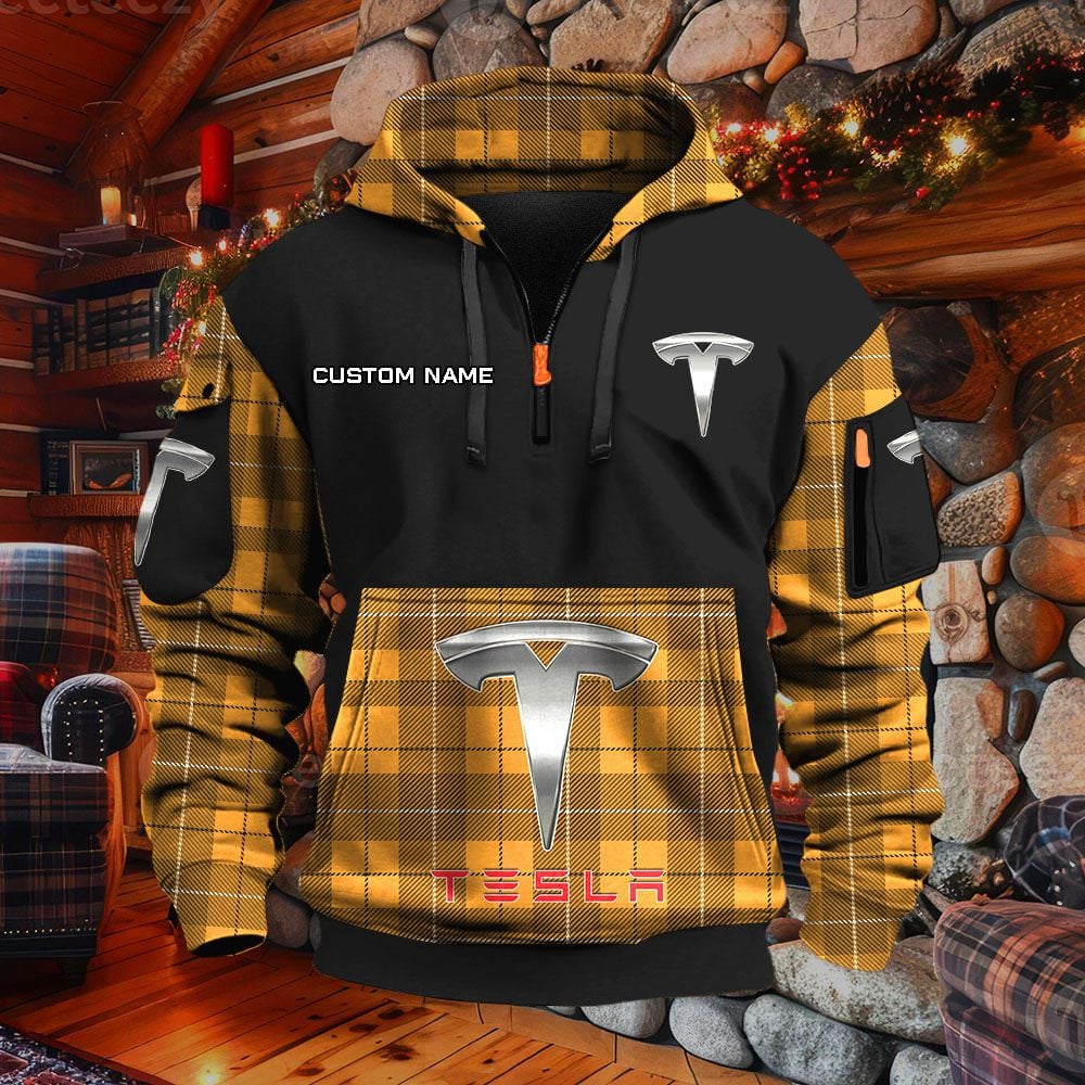 Tesla Hoodie – Bild 9
