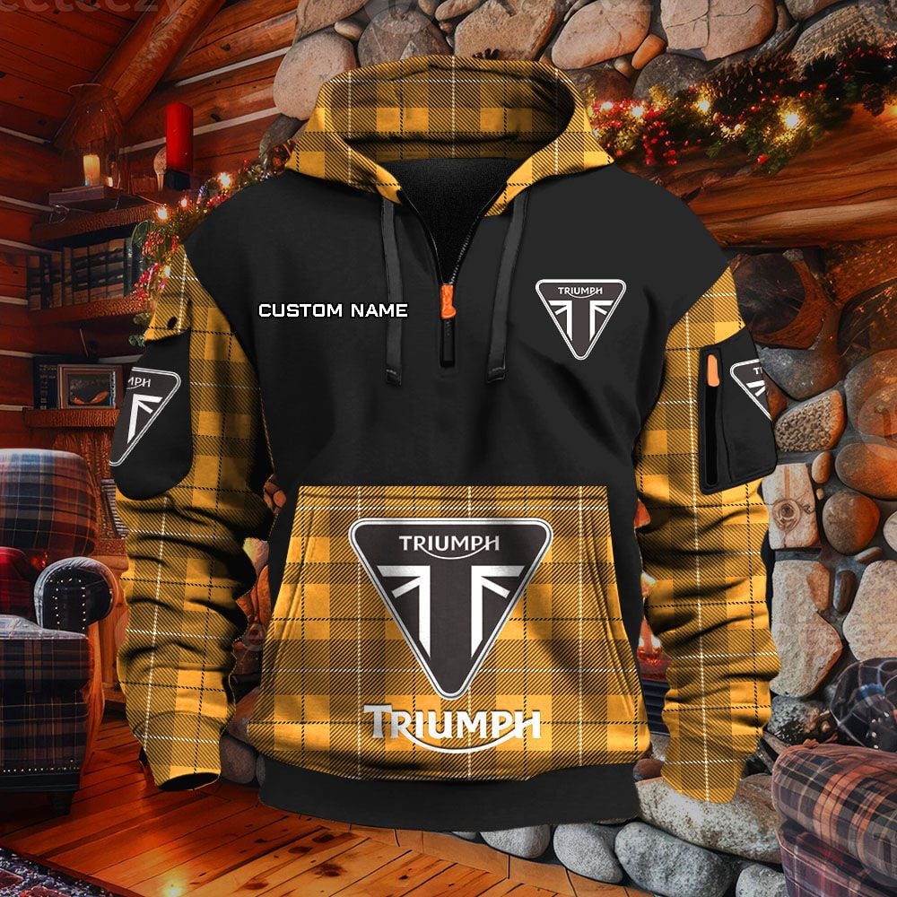 Triumph Motorcycles Hoodie – Bild 9
