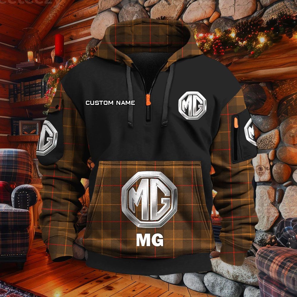 MG Car Hoodie – Bild 4