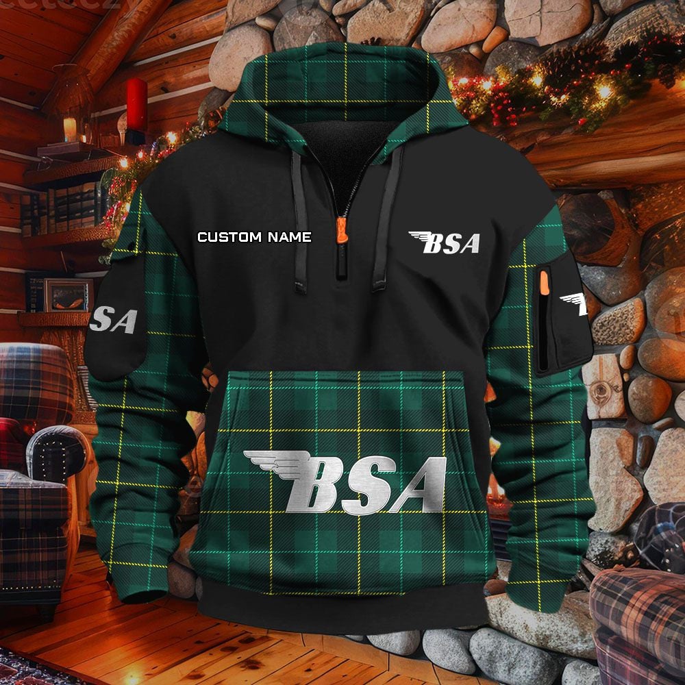 BSA Motorcycles Hoodie – Bild 5