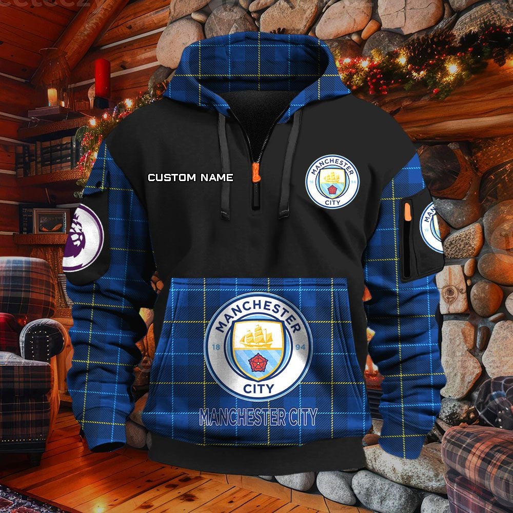 Manchester City Hoodie – Bild 7