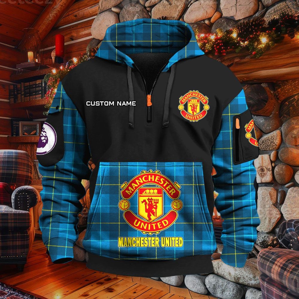 Manchester United Hoodie – Bild 7