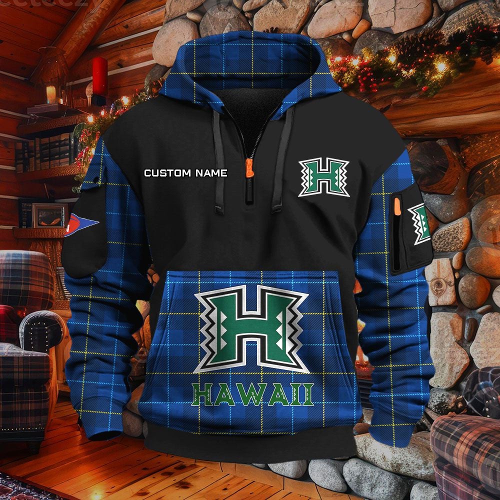 Hawaii Rainbow Warriors Hoodie – Bild 6