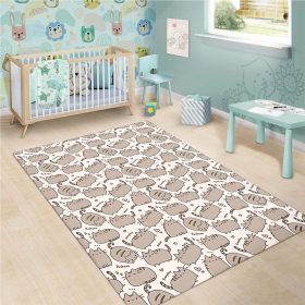 2020 Cute Pusheen Cat Pattern Teppich