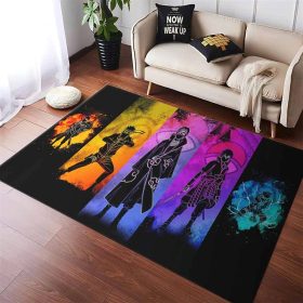 Neon Naruto Anime Teppich