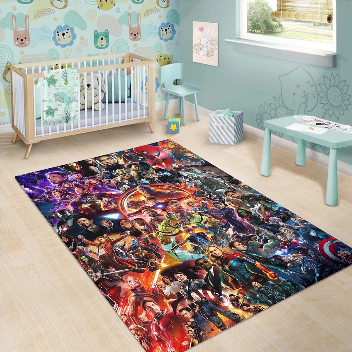All Heroes The Avengers End Game Teppich – Bild 3