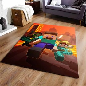 Alle Minecraft-charaktere 02 Teppich