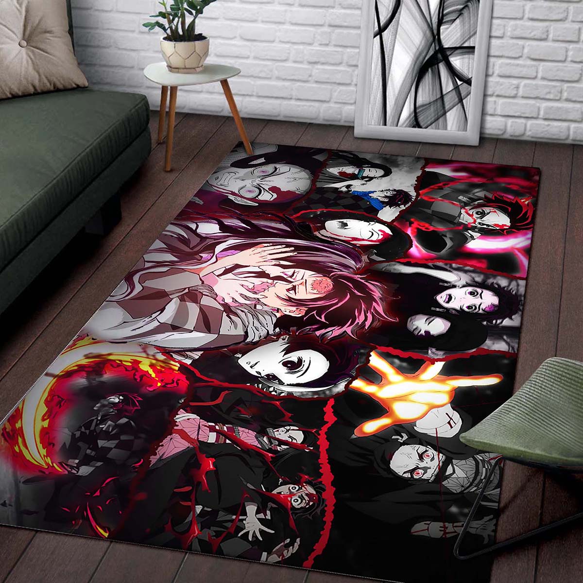 Anime Demon Slayer Kimetsu Kimetsu No Yaiba Teppich – Bild 2