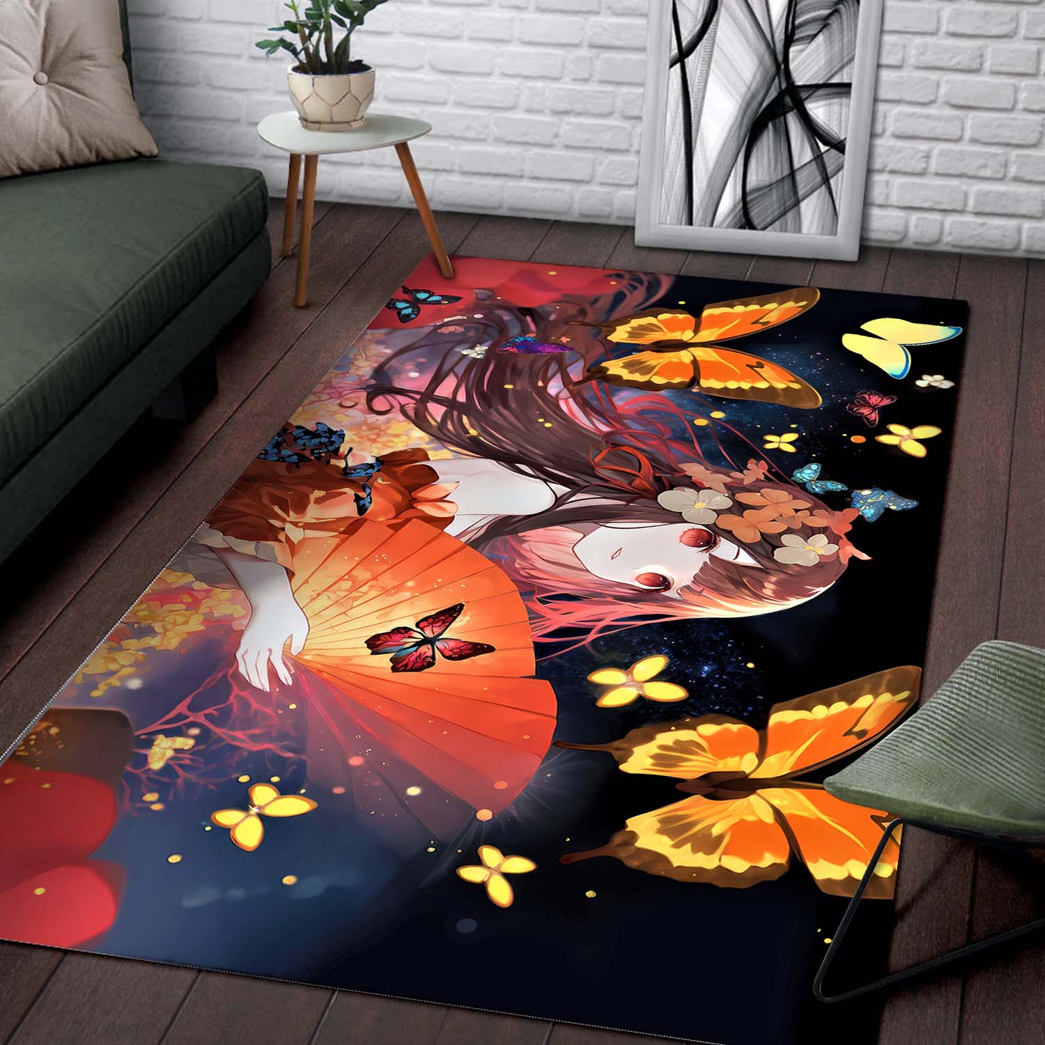 Anime Girl Teppich – Bild 2
