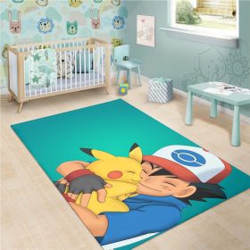 Ash Ketchum Pikachu 1 Teppich