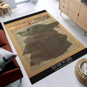 Baby Yoda The Mandalorian 2 Teppich