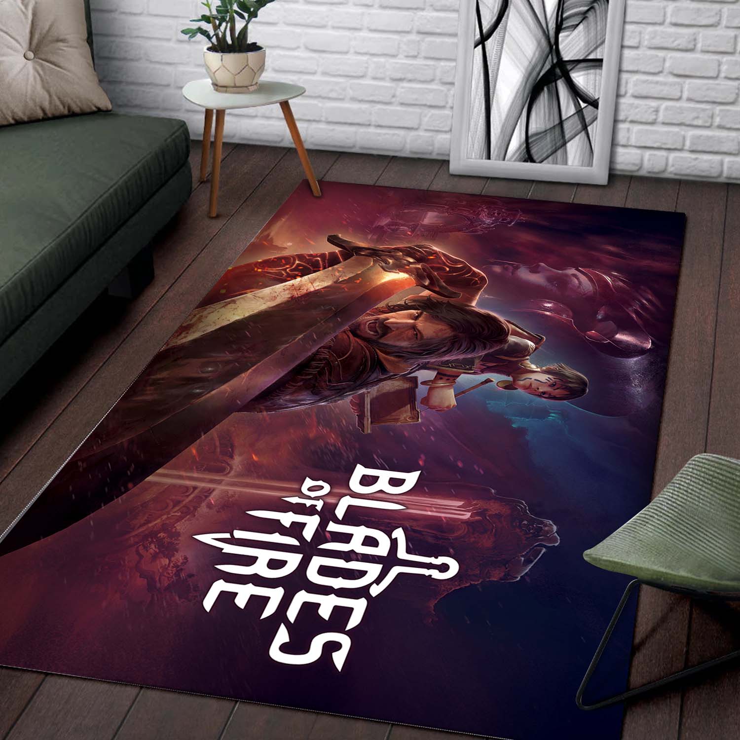 Blades Of Fire Key Teppich – Bild 2