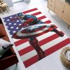 Captain America Usa Flag Teppich