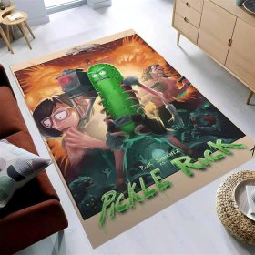 Cartoon Lover Rick & Morty Pickle Rick Teppich