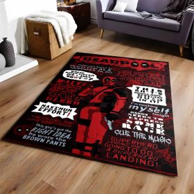 Deadpool 21 Teppich