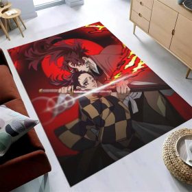 Demon Slayer Yoriichi Tsugikuni 6 Teppich