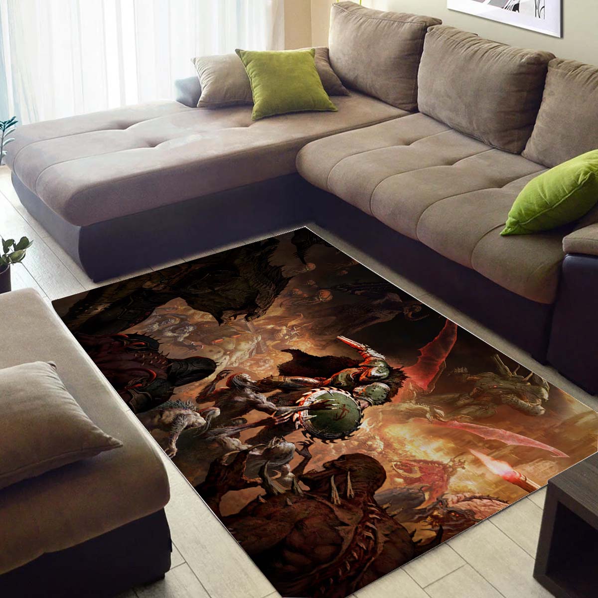 Doom Slayer Doom Teppich – Bild 3