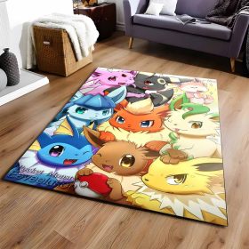 Evoli Entwicklung Pokmon Eevee Evolution Pokemon 4 Teppich