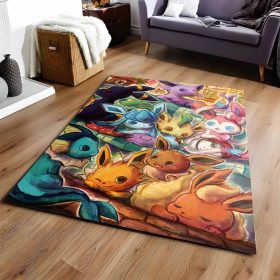 Evoli Entwicklung Pokmon Eevee Evolution Pokemon 7 Teppich