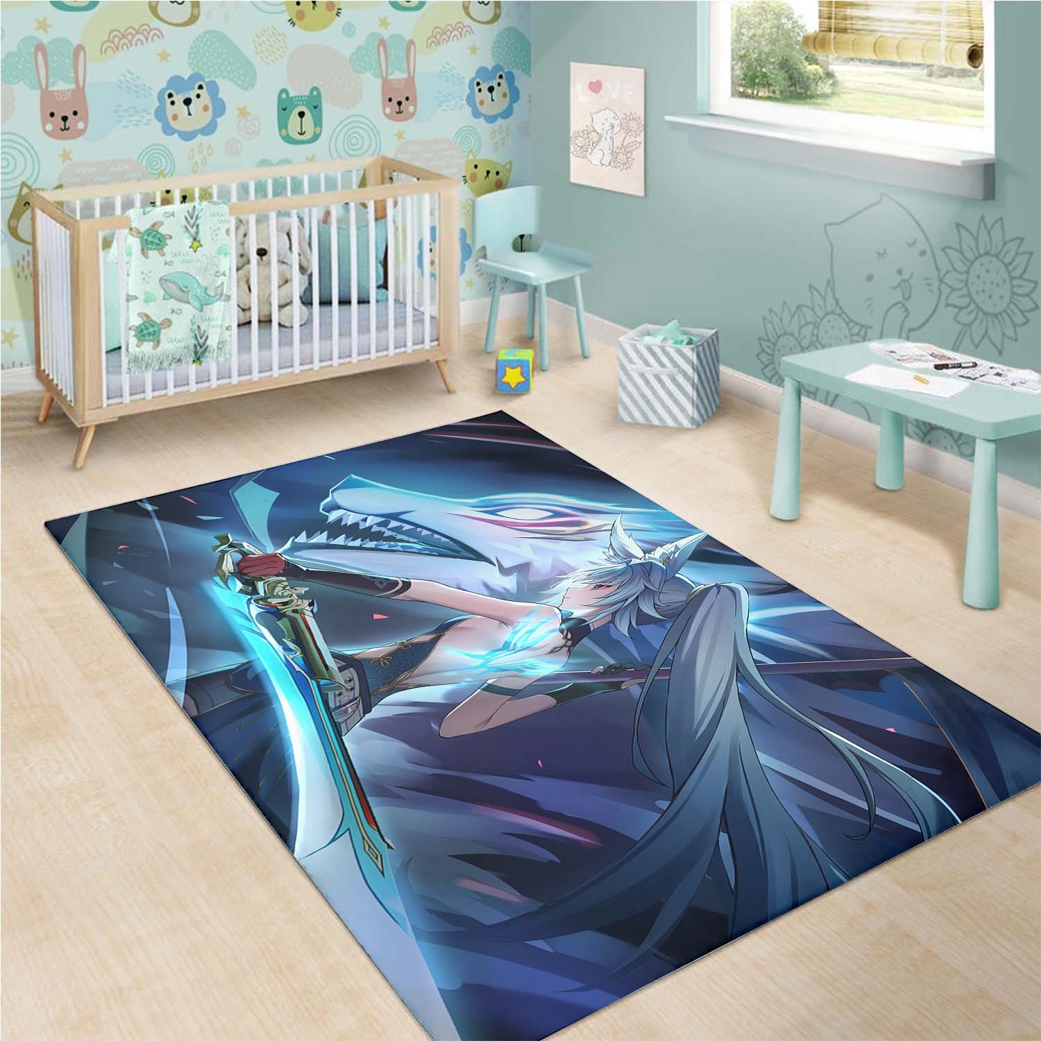 Feixiao Honkai Star Teppich