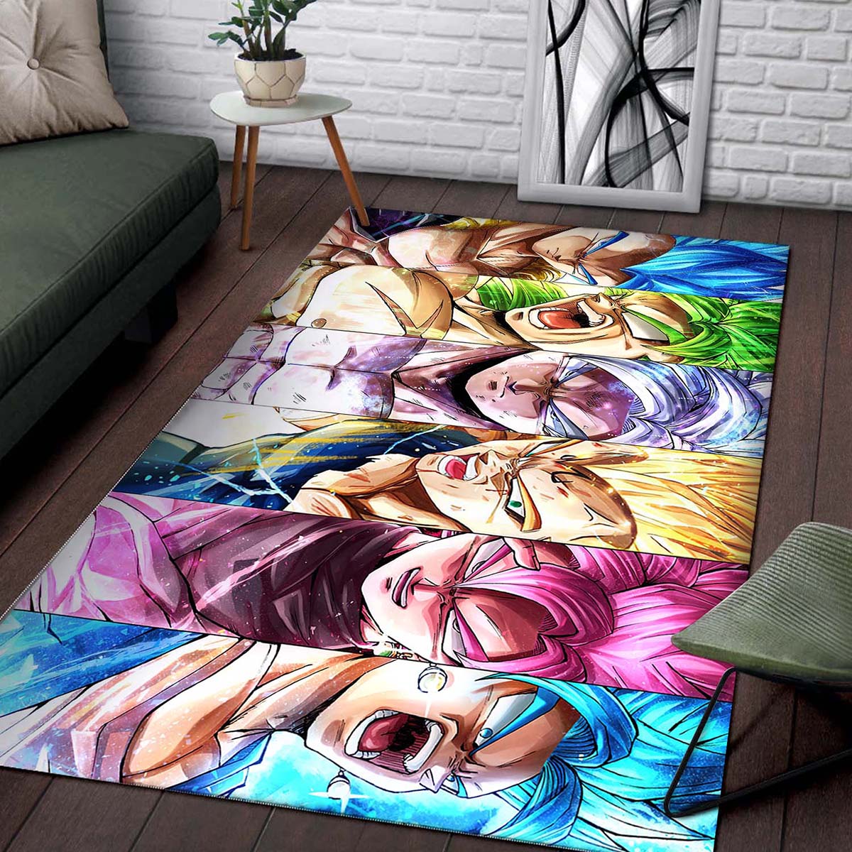 Goku Ssj Zayne King Art Teppich – Bild 2