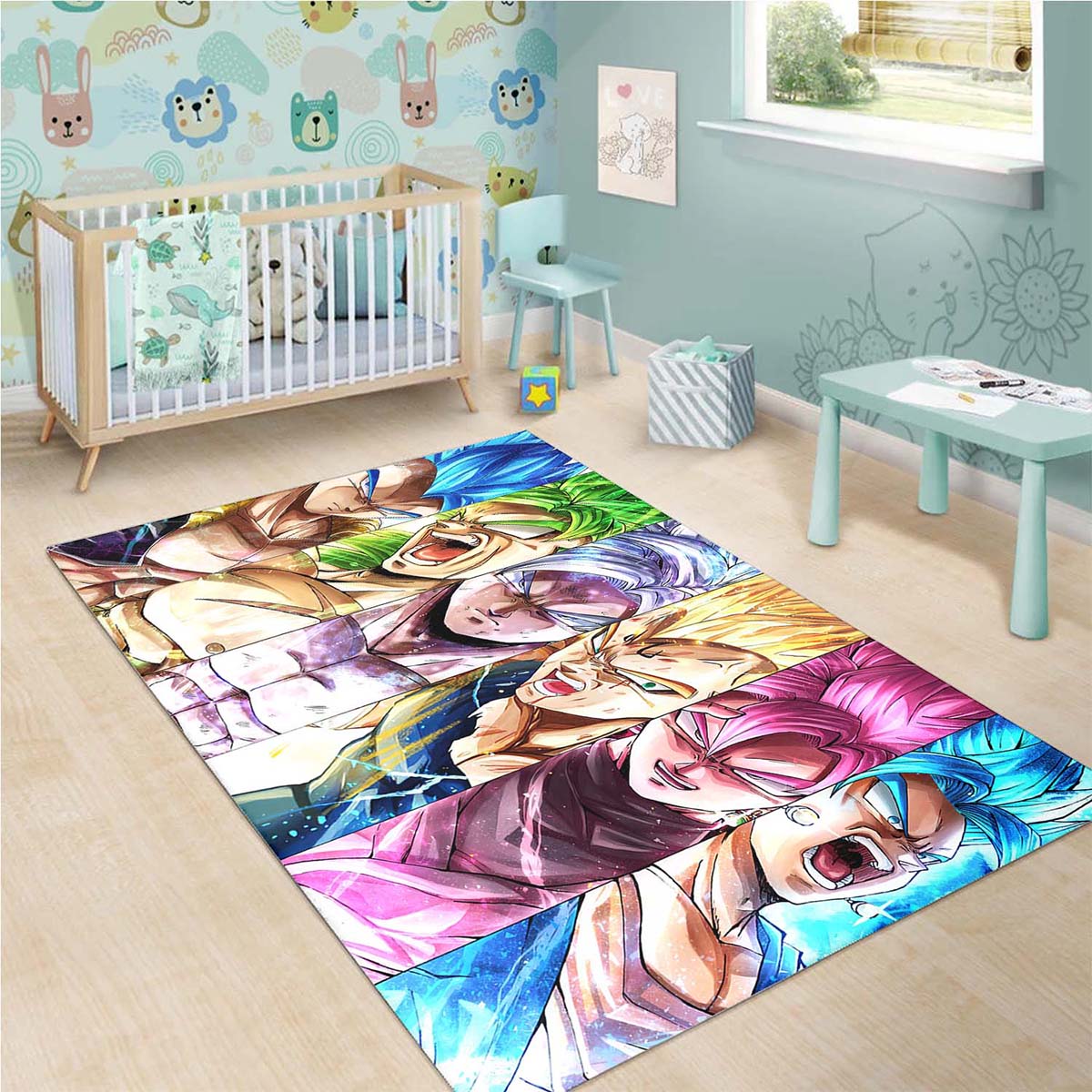 Goku Ssj Zayne King Art Teppich – Bild 3