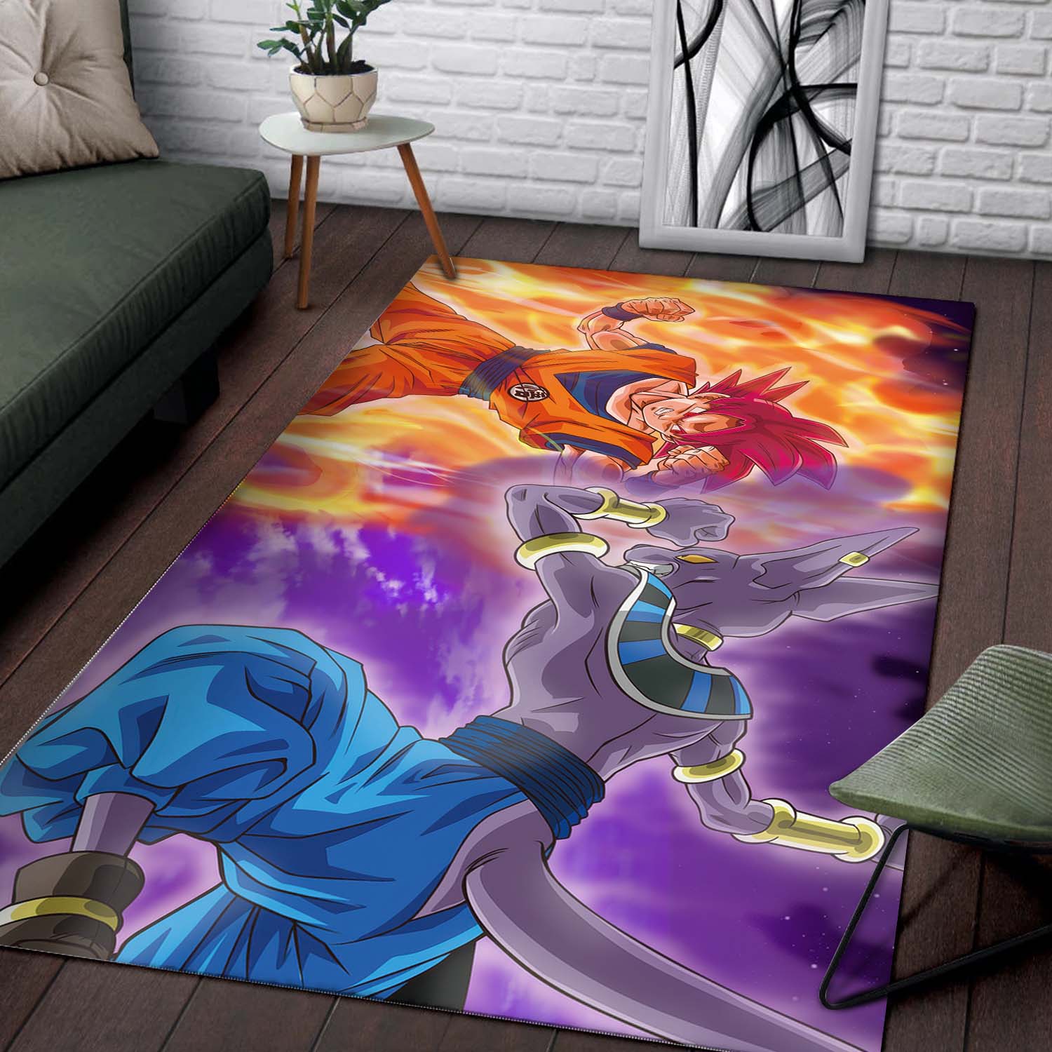 Goku Vs Beerus Teppich – Bild 2