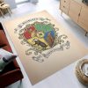 Harry Potter Hogwarts School Of Witchcraft And Wizardry Teppich