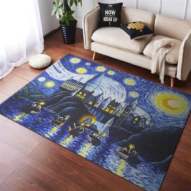 Harry Potter Hogwarts Starry Night Teppich