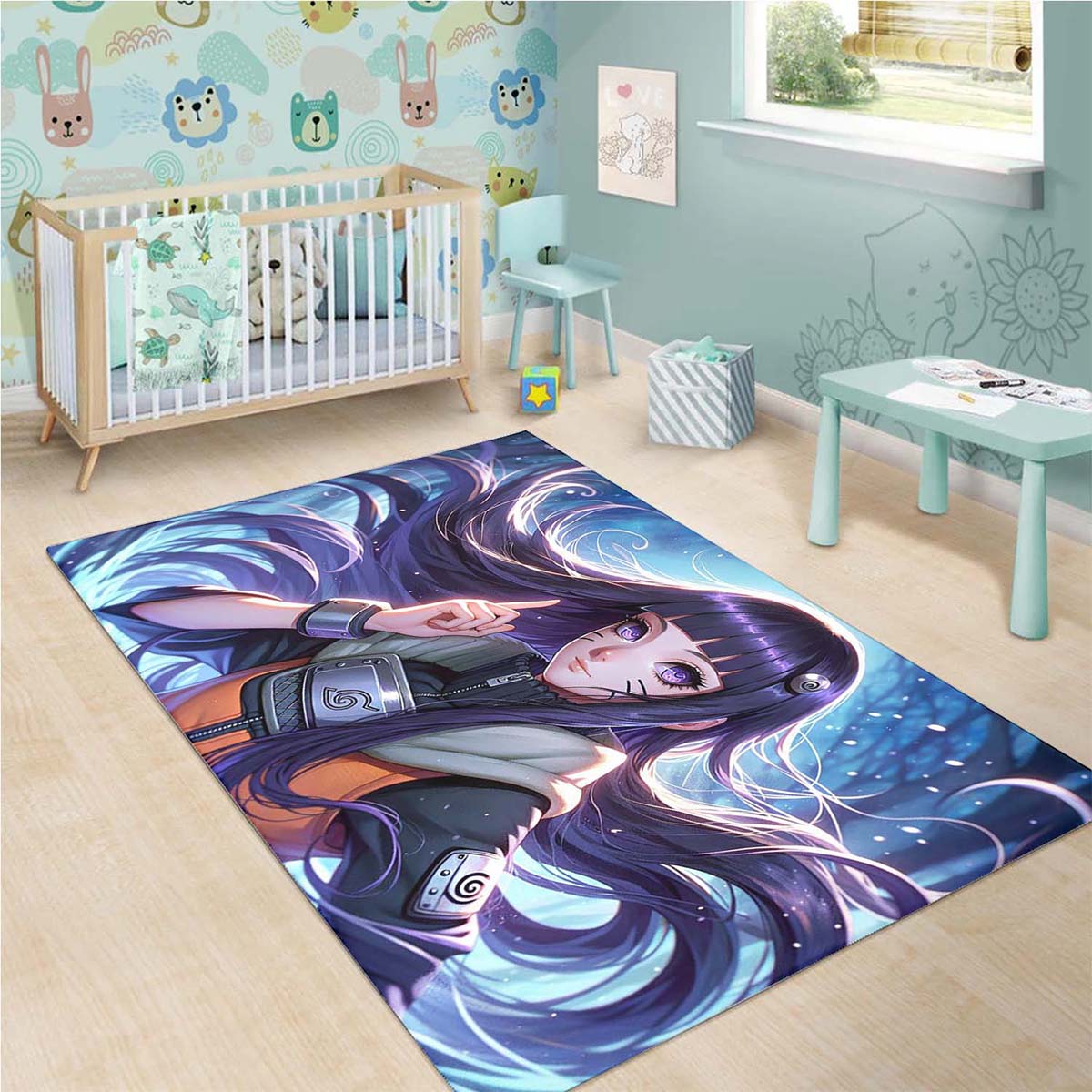 Hinata Hyuuga Teppich – Bild 3