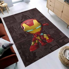 Iron Man Comics Teppich