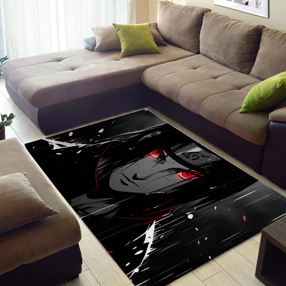 Itachi Uchiha Dark Teppich – Bild 3