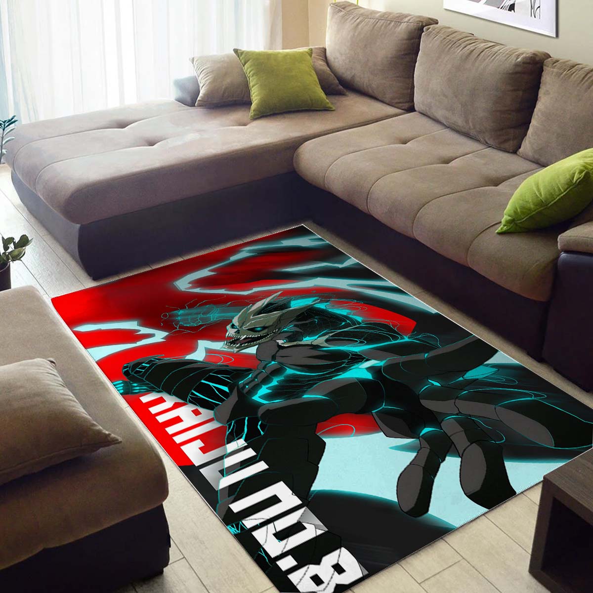 Kaiju No 8 5K Fan Teppich – Bild 3