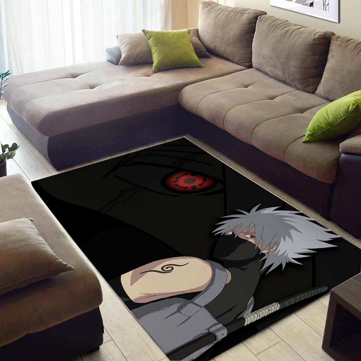 Kakashi Hatake Dark Teppich – Bild 3
