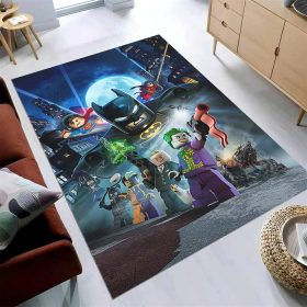 Lego The Batman Superheros Movies Teppich